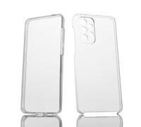 Max Power Digital Funda 360º para móvil Samsung Galaxy A33 5G Silicona Transparente - Carcasa Resistente Full Body Delantera y Trasera Doble Cara Completa Entera (Samsung Galaxy A33 5G)