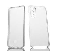 Max Power Digital Funda 360º para móvil Samsung Galaxy S20 FE Silicona Transparente - Carcasa Resistente Full Body Delantera y Trasera Doble Cara Completa Entera (Samsung Galaxy S20 FE)