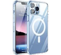 Max Power Digital Funda Compatible Magsafe para Apple iPhone 13 Pro Transparente Magnética