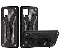 Max Power Digital Funda para móvil Huawei P40 Lite con Soporte Diseño Armadura Resistente Elegante Carcasa Antigolpes Híbrida Blindada Reforzada Dura Armor Case (Huawei P40 Lite, Negro)
