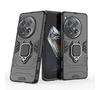 Max Power Digital Funda para móvil OnePlus 12 Carcasa Magnética con Anillo Imán Antigolpes Resistente Rígida Dura [Tecnología Absorción Golpes] (OnePlus 12, Negro)
