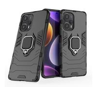 Max Power Digital Funda para móvil Xiaomi Poco F5 5G Carcasa Magnética con Anillo Imán Antigolpes Resistente Rígida Dura [Tecnología Absorción Golpes] (Xiaomi Poco F5 5G, Negro)