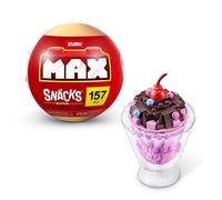 MAX Premium Snacks Building Bricks Collection (Helado) de ZURU. Ladrillos de construcción para Adolescentes, Adultos y coleccionistas. Construye, colecciona y Muestra tu colección de deliciosos