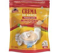 MAX PROTEIN - Crema de Arroz - Crema de Arroz Fitness 1000g - Fuente Carbohidratos de Máxima Calidad para Masa Muscular - Ideal Pre Entreno, Post Entreno - Vegana, Sin Lactosa - Minidona White Choco