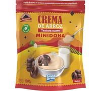 MAX PROTEIN - Crema de Arroz - Crema de Arroz Fitness 1000g - Fuente de Carbohidratos de Máxima Calidad para Masa Muscular - Ideal Pre Entreno y Post Entreno - Vegana y Sin Lactosa - Minidona