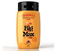 Max Protein Grandma's - LA BIG DE MAX - Salsa Burger Zero - Salsa para Hamburguesas - Cremosa y Especiada - Menos de 18 kcal por toma - Baja en Azúcares y en Grasas - Colaboración "Cocina del Pirata"
