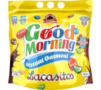 MAX PROTEIN - Harina de Avena Sabor Lacasitos con Toppings 1,5 kg - Avena en Polvo, Fuente de Proteína para Batidos, Pancakes y Desayunos Fitness