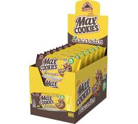 MAX PROTEIN - Max Cookies Lacasitos® - Galletas Proteina - Cookie Proteica con 26% de Proteína cada Galleta - Snack Saludable, Post Entrenamiento - Bajas en Azúcar, Sin Aceite de Palma. (Caja 12)
