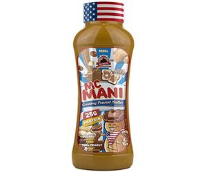 Max Protein Mc Mani Crema de Cacahuete, Sabor Suave - 500 gr