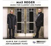 Max Reger Max Reger: Music for Clarinet and Piano (CD) Album (Importación USA)