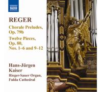 Max Reger Reger: Chorale Preludes, Op. 79b/Twelve Pieces, (CD) (Importación USA)