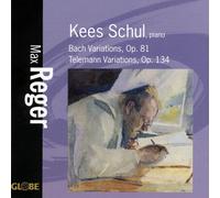 Max Reger Variations & Fugue on a Theme By Bach & Teleman (CD) (Importación USA)