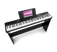 MAX Rhapsody DP88P - Piano digital de 88 teclas con soporte de mueble