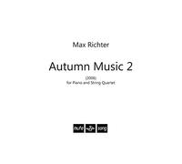 Max Richter-Autumn Music 2-Piano String Quartet-BOOK
