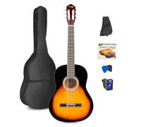 MAX SoloArt - Guitarra clásica española color sunburst 4/4