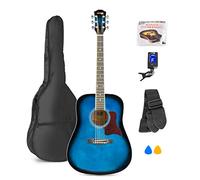 Pack Guitarra Acústica Solojam + Accesorios (Azul) - MAX