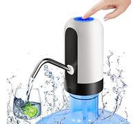 Max Star Dispensador de Agua Eléctrico 4W Carga USB Universal Multifuncional Luz LED Indicadora Diseño Compacto y Ligero