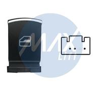 MAX SVW103 Interruptor de elevalunas Delante, derecha Atrás derecha Atrás izquierda Número de enchufes de contacto: 3 Compatible con VW Golf 6 5K1 Passat B7 Variant 365 Tiguan II AD1, AX1
