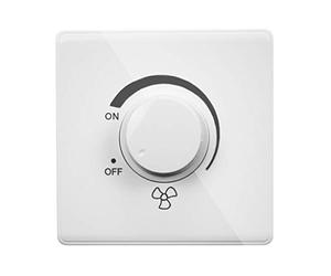 Max-Tonsen 86 - Interruptor de pared para regulador de velocidad (220 V, 10 A)