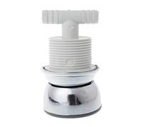 Max-Tonsen Cabezal de Ducha de hidromasaje para baño,Boquilla de Ducha de Masaje giratoria para Ahorro de Agua