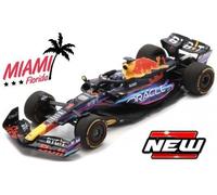 Max Verstappen #1 Red Bull RB19 F1 Victoria Miami GP 2023 1:43 Bburago 38082VM
