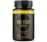 Max Vigor Cápsulas - Amor, lujuria y pasión - experimente por fin de nuevo el placer durante más tiempo - contiene 60 cápsulas