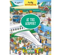 Max Walther My Big Wimmelbook® - At the Airp (Libro de cartón) (Importación USA)