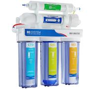 Max Water Sistema de osmosis inversa de 5 etapas con 5 filtros/sin depósito y grifo