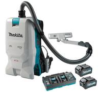MAX XGT BRUSHLESS - Kit de aspiradora de mochila seca con filtro HEPA de 6 cuartos de galón sin escobillas de 40 voltios