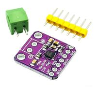 MAX98357A I2S Placa decodificador de audio 3W Clase D para ESP32 Kit de desarrollo DIY Altavoz Proyecto Púrpura 1.8x1.9cm(Sin soldadura)