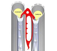 MaXalami NoodLever - Palanca de neumáticos sin cámara