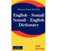Maxamud Jaamac Qooresh Somali - English , English - Somali Diction (Tapa blanda)