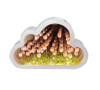 maxant Luz nocturna de tulipán de nube, espejo de lámpara de tulipán de nube, decoración romántica de lámpara de mesita de noche, lámpara de mesa de tulipán de 20 flores, lámpara de mesa de simulación