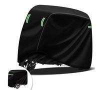 MaxAwe 124 x 58 x 99 cm cubierta de lona impermeable para moto eléctrica, cubierta Oxford 420 Heavy Duty Mobility Roller Rollerabdeckung con banda de goma para discapacitados Scooter funda protectora