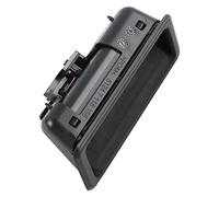 MaxAwe Tapa de maletero con botón pulsador para desbloquear, tirador de portón trasero 51247118158 para BMW E88 E82 E90 93 92 91 E60 E61 X1 X5 X6
