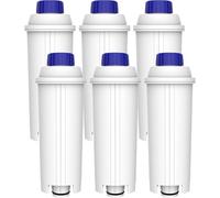 Maxblue Filtro de Agua, Repuesto para Filtro De'Longhi® DLSC002, Pack de 6