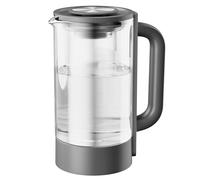 Maxblue GPWD-B Jarra de Vidrio para Waterdrop RO M6HG & M6CG | Gris Oscuro, Gran Capacidad de 1,2 L, Sin BPA, Diseñada para Caber en la Mayoría de Refrigeradores