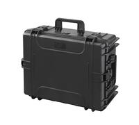 Maxcase MAX540H245S Negra - Maleta resistente con espuma Maleta grande y resistente IP67, con 2 bloques de espuma pre-cortada en el fondo para diferentes
