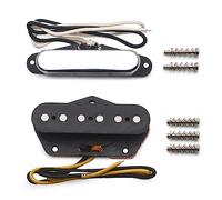 MAXCHEER Alnico 5 Tele Bridge Pickup & Neck Pickup Compatible con Tele Telecaster Style Electric Guitar Parts Parts Replacement