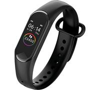 Maxcom Band FW20 Smartband, notificación de Mensajes, sueño, frecuencia cardíaca, oxígeno en Sangre, presión Arterial, podómetro, calorías, Modos Deportivos, resiste al Agua, Negro