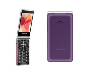 Maxcom comfort mm835 8,89 cm (3.5') 100 g púrpura teléfono para pers