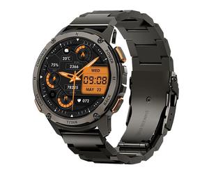 MaxCom FW110 Bluetooth 1,43" Negro Correa Negra Pulsómetro Tensiómetro SpO2