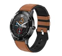 Maxcom FW43 Cobalt 2 Bluetooth 50mm TFT Negro Correa Negra y Oro IP67 SpO2 Pulsómetro Tensiómetro