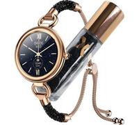 Maxcom FW51 Crystal Jewellery Elegante reloj conectado con podómetro, Dorado