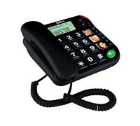 Teléfono Fijo KXT480 (Negro) - MAXCOM