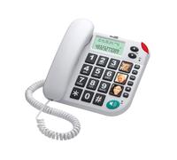 Maxcom KXT480BI - Teléfono Fijo, Color Blanco