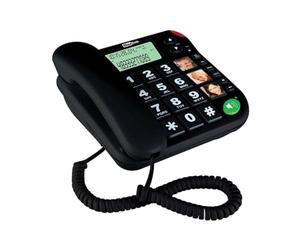 Maxcom KXT480CZ - Teléfono Fijo, Negro