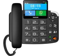 Teléfono Inalámbrico Maxcom MM42D 4G/ Negro