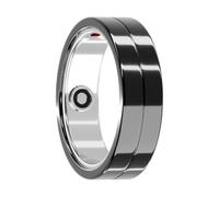 Maxcom mRing - Anillo inteligente | Color negro, tamaño 7, sueño, frecuencia cardíaca y seguimiento de actividad física | Compatible con iOS/Android | 6 días de duración de la batería