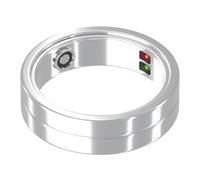 Anillo inteligente Maxcom MR100 Plata Ø18.2mm Notificaciones Salud IP68 5 días batería